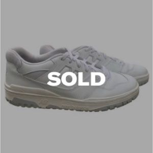 SOLD   New Balance 550 White Grey